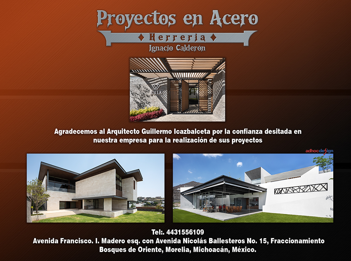 Proyectos en Acero, Herrería.